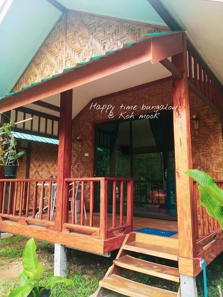 Kohmook Happy Time Bungalow Ko Mook Εξωτερικό φωτογραφία